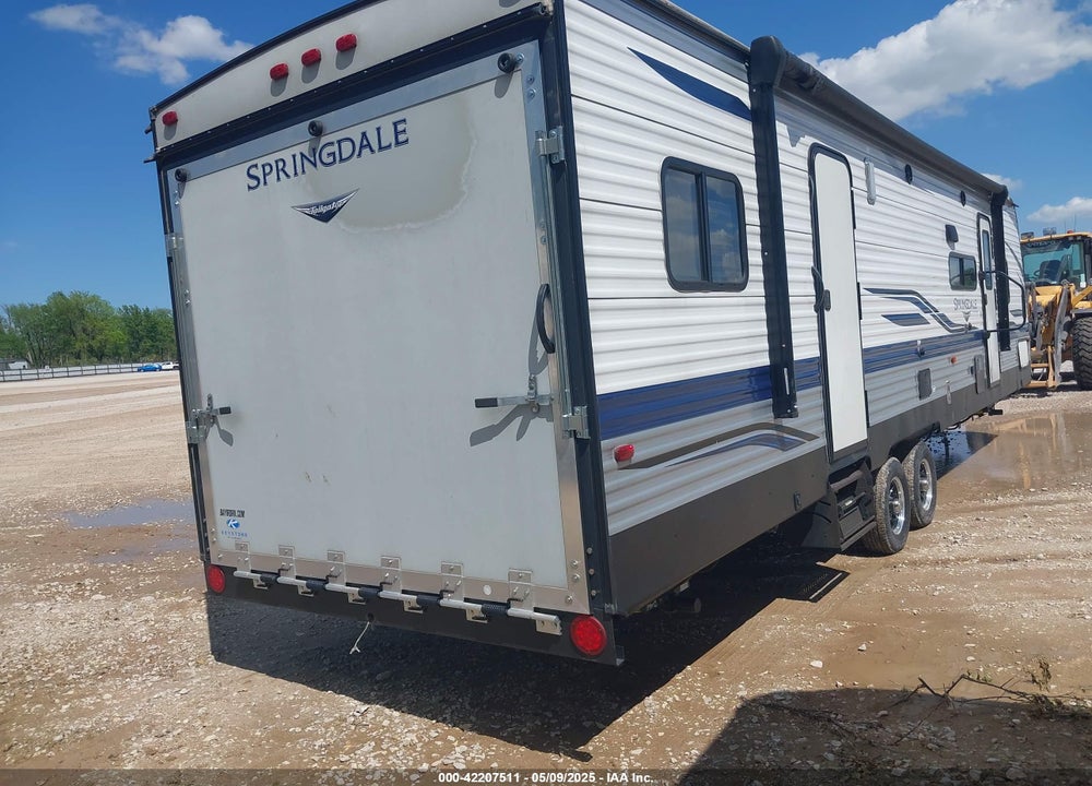 2021 KEYSTONE RV SPRINGDALE 32 TH TOY HAULER TRAVEL TRAILER VIN: 4YDT32T20M3106673