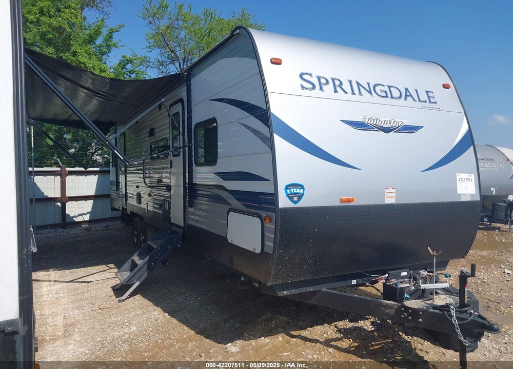 2021 KEYSTONE RV SPRINGDALE 32 TH TOY HAULER TRAVEL TRAILER VIN: 4YDT32T20M3106673