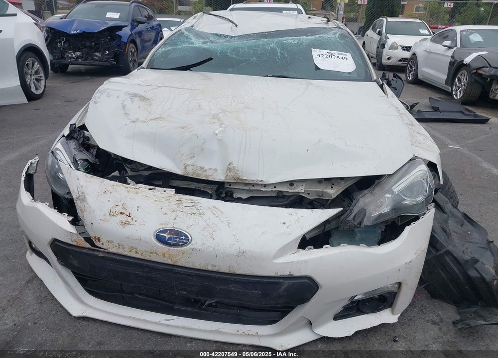 2015 SUBARU BRZ LIMITED VIN: JF1ZCAC10F8605709