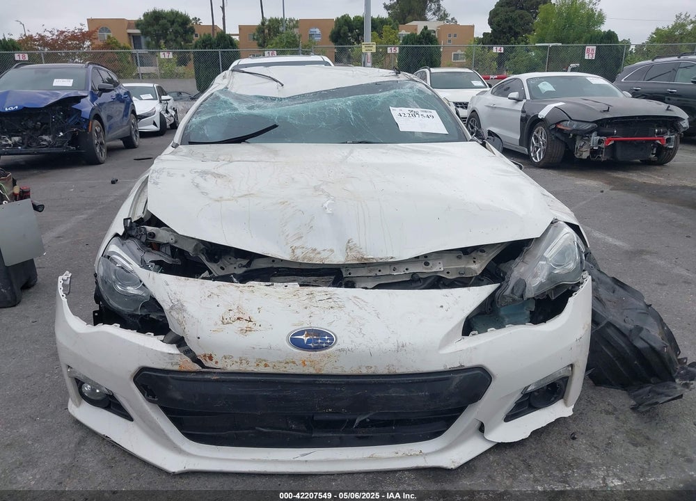 2015 SUBARU BRZ LIMITED VIN: JF1ZCAC10F8605709