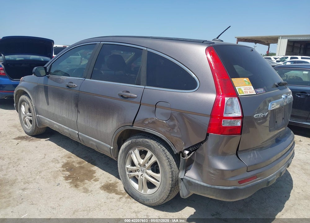 2011 HONDA CR-V EX-L VIN: 5J6RE3H77BL023346