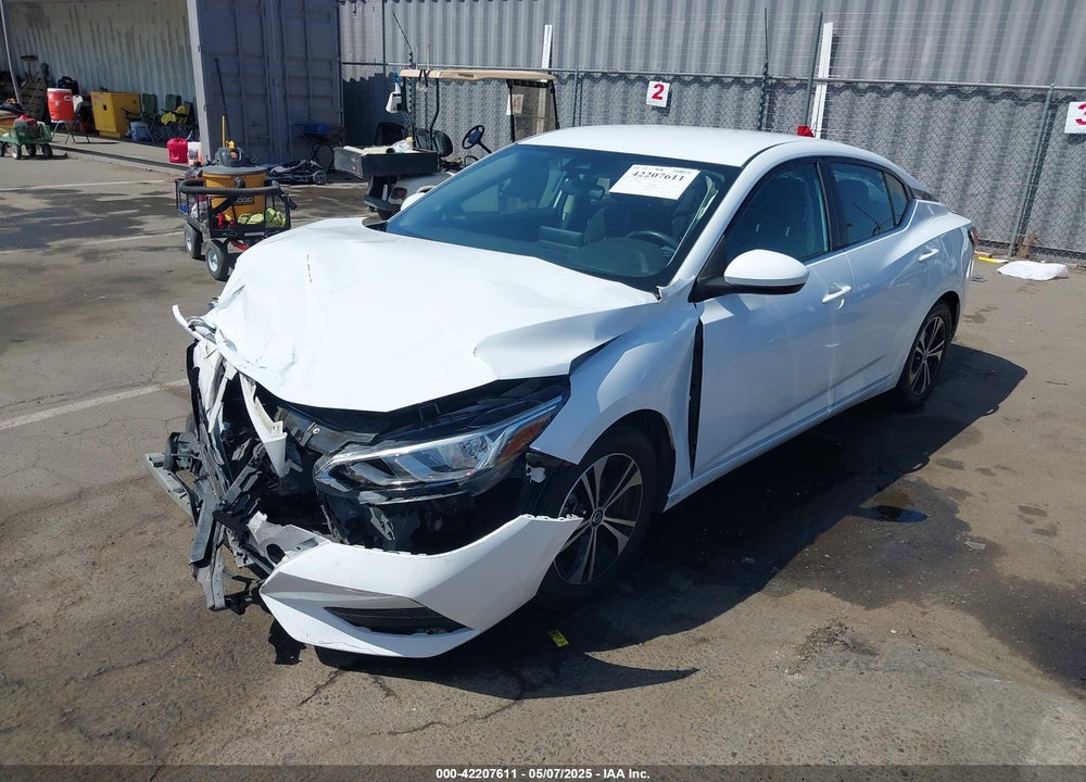 2021 NISSAN SENTRA VIN: 3N1AB8CV4MY238470