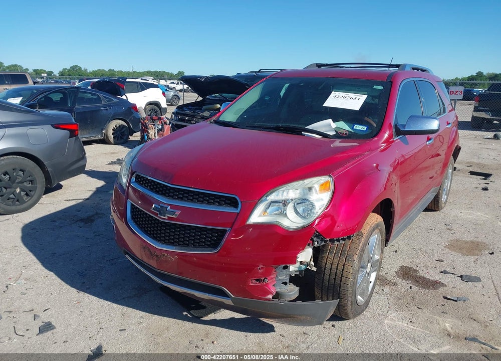 2014 CHEVROLET EQUINOX LTZ VIN: 2GNFLHEK2E6359608