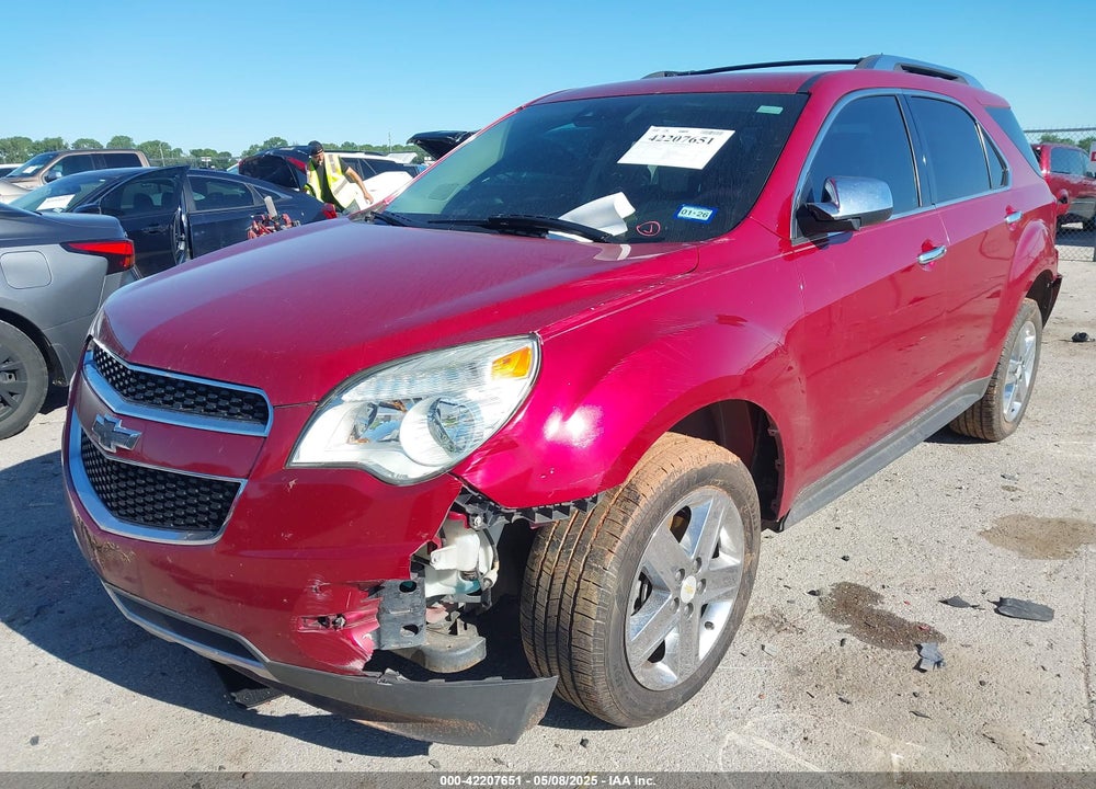 2014 CHEVROLET EQUINOX LTZ VIN: 2GNFLHEK2E6359608