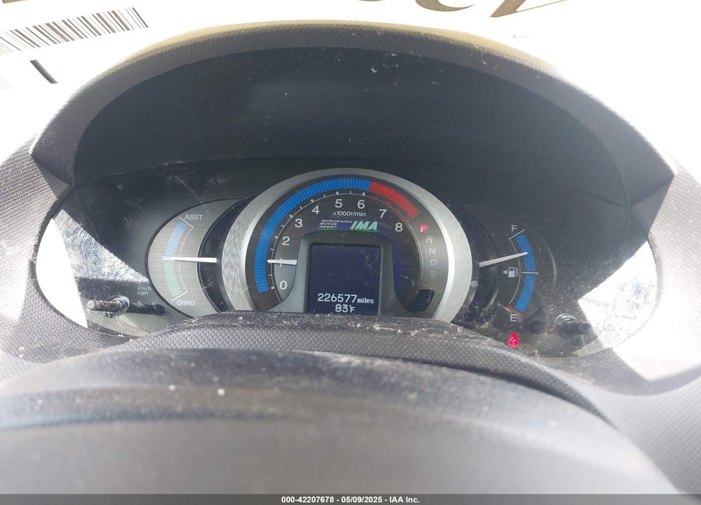 2010 HONDA INSIGHT EX VIN: JHMZE2H77AS019610