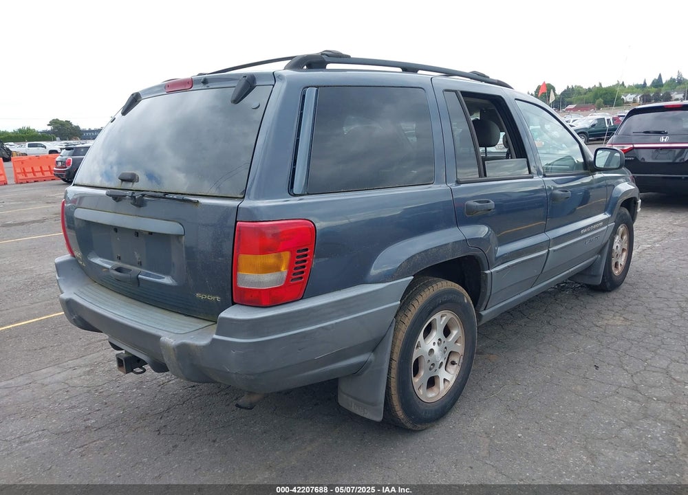 2002 JEEP GRAND CHEROKEE SPORT VIN: 1J4GW38S52C160021