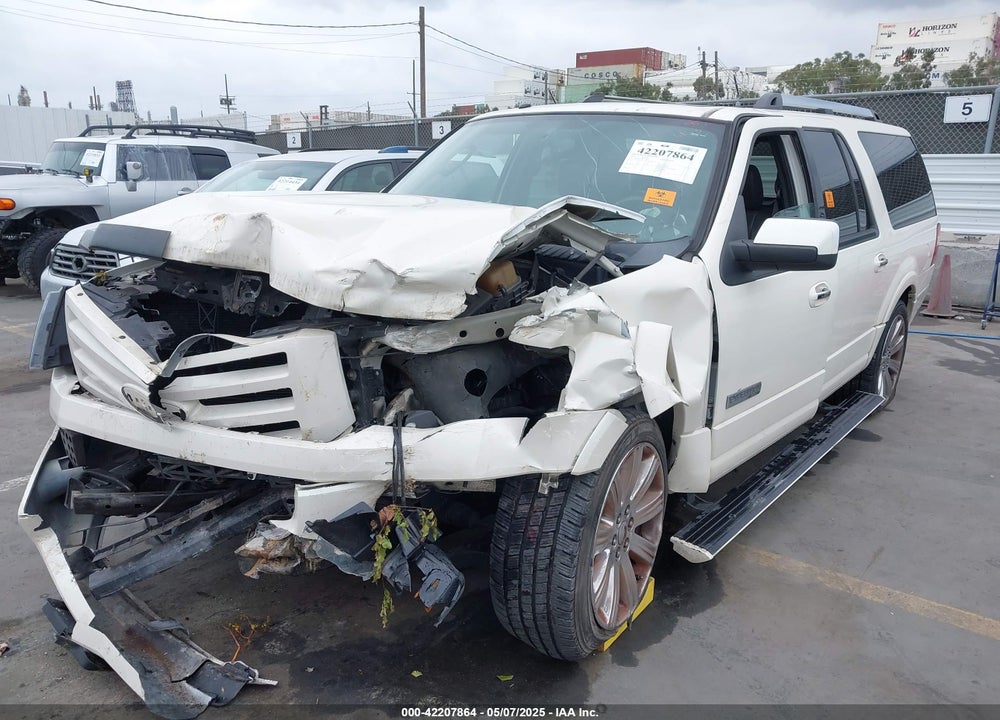2008 FORD EXPEDITION EL LIMITED VIN: 1FMFK19598LA74760