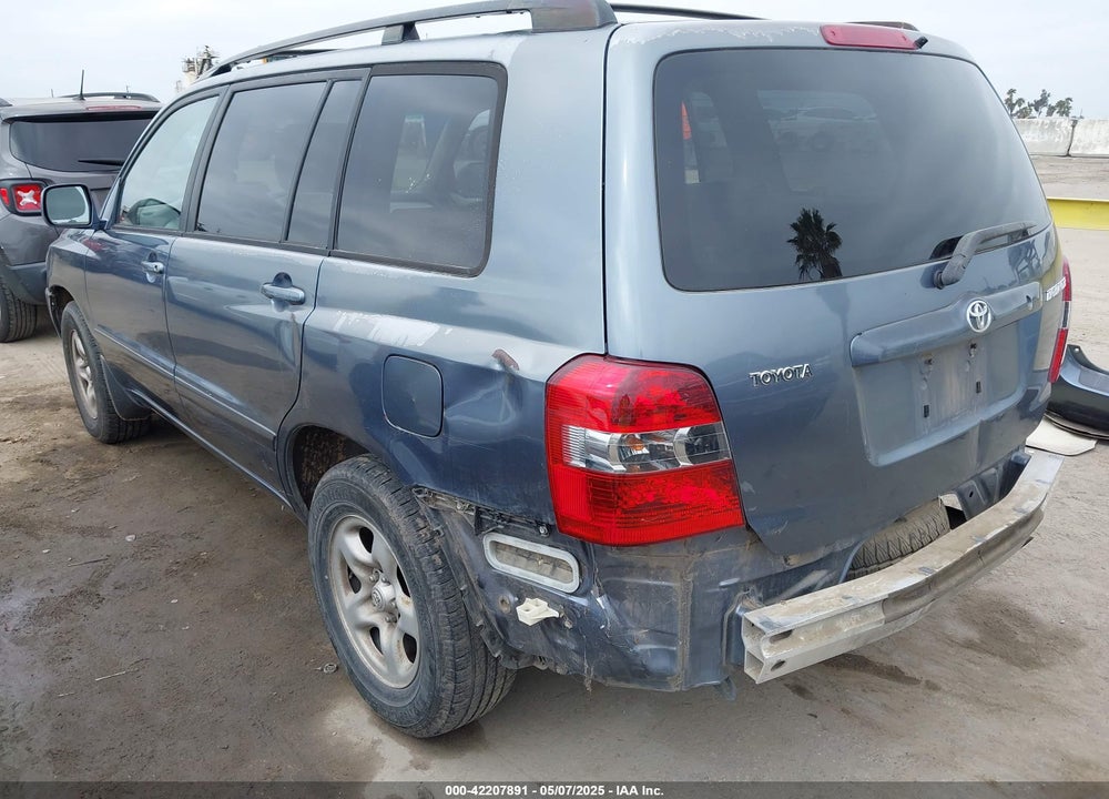 2006 TOYOTA HIGHLANDER VIN: JTEDD21A760139832