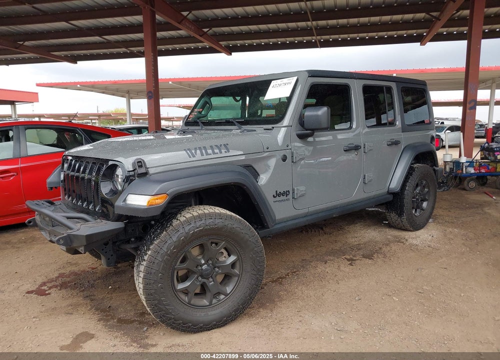 2020 JEEP WRANGLER UNLIMITED WILLYS 4X4 VIN: 1C4HJXDG3LW266615