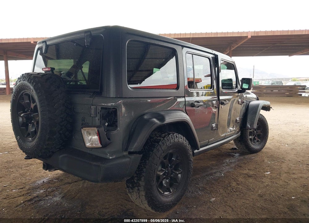 2020 JEEP WRANGLER UNLIMITED WILLYS 4X4 VIN: 1C4HJXDG3LW266615