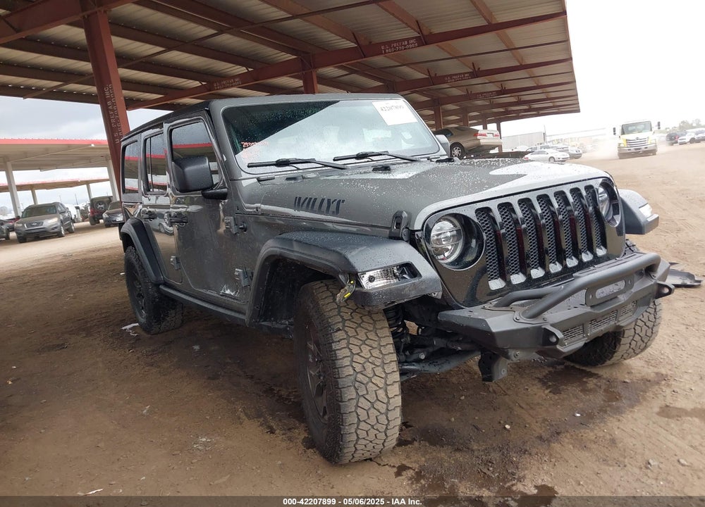 2020 JEEP WRANGLER UNLIMITED WILLYS 4X4 VIN: 1C4HJXDG3LW266615