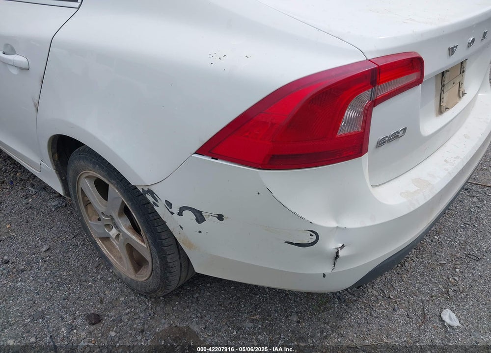 2012 VOLVO S60 VIN: YV1622FS5C2026329