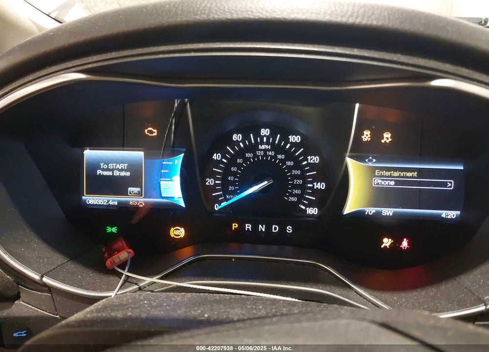 2017 FORD FUSION TITANIUM VIN: 3FA6P0K98HR124178