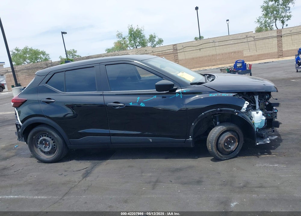 2022 NISSAN KICKS S XTRONIC CVT VIN: 3N1CP5BV7NL495583