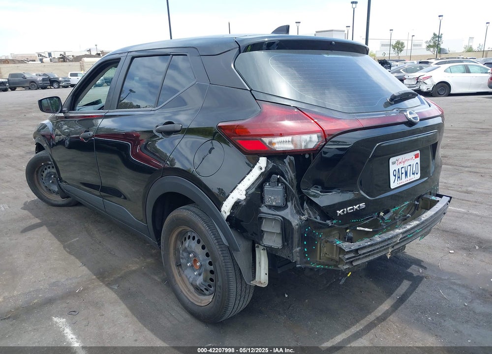 2022 NISSAN KICKS S XTRONIC CVT VIN: 3N1CP5BV7NL495583