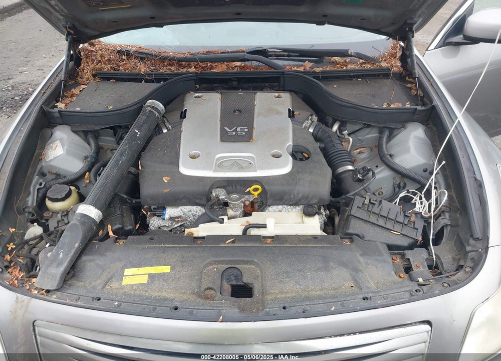 2007 INFINITI G35X VIN: JNKBV61F87M808517