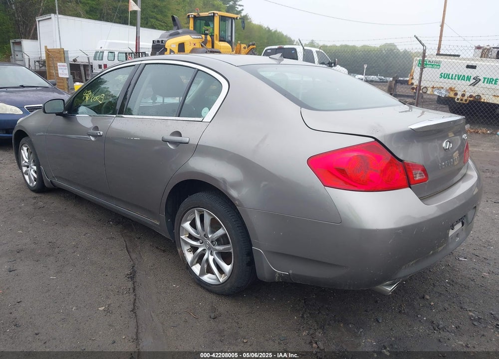 2007 INFINITI G35X VIN: JNKBV61F87M808517