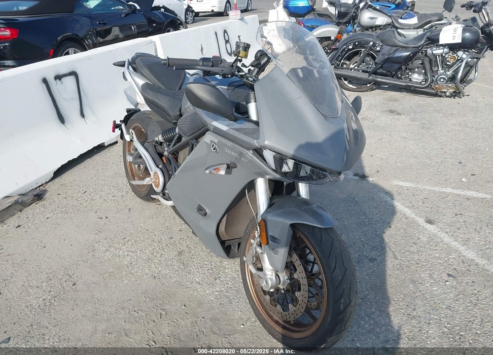 2021 ZERO MOTORCYCLES INC SR/S VIN: 538ZFBZ75MCL17110
