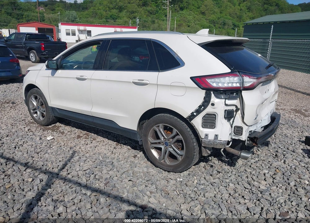 2016 FORD EDGE TITANIUM VIN: 2FMPK4K82GBB23838
