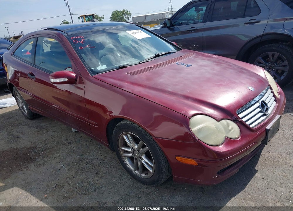 2003 MERCEDES-BENZ C 230 KOMPRESSOR SPORT VIN: WDBRN40J53A378773