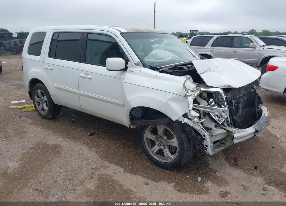 2013 HONDA PILOT EX VIN: 5FNYF3H42DB030425