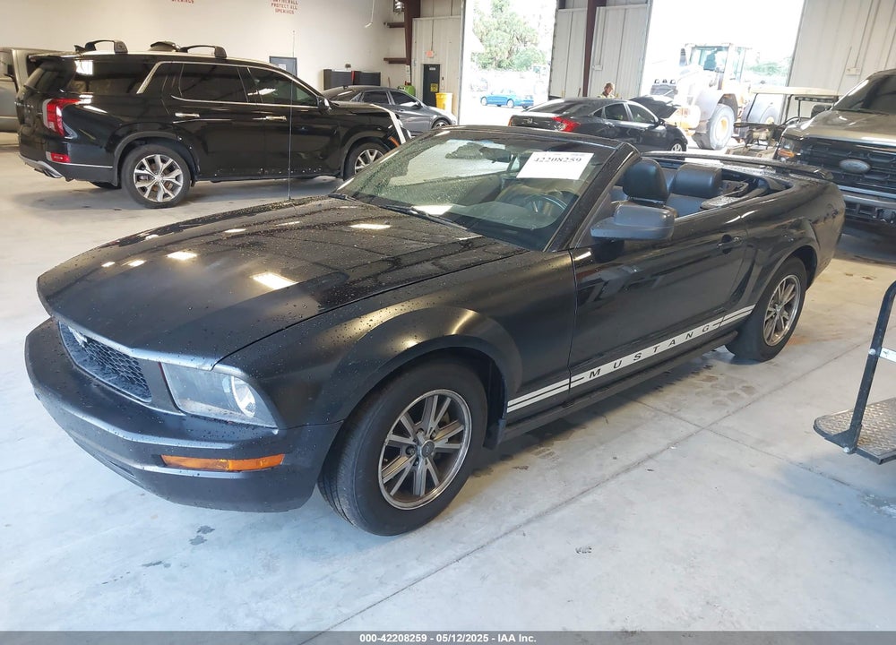 2005 FORD MUSTANG VIN: 1ZVFT84N855165811