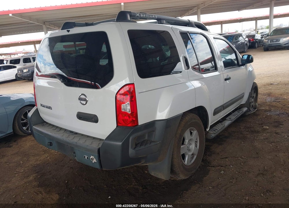 2006 NISSAN XTERRA VIN: 5N1AN08W36C505161