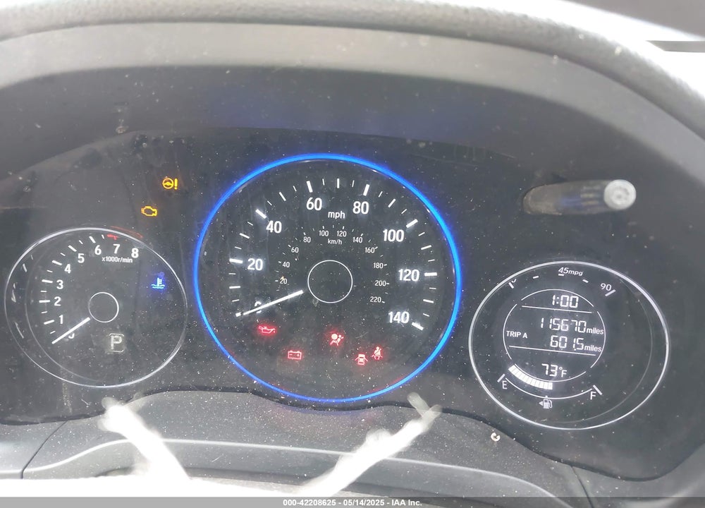 2019 HONDA HR-V VIN: 3CZRU6H34KG724683