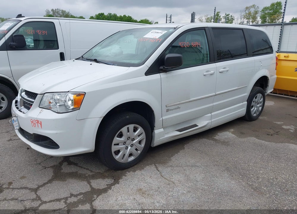 2015 DODGE GRAND CARAVAN SE VIN: 2C7WDGBG3FR686036
