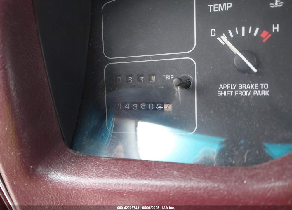 1995 BUICK ROADMASTER LIMITED VIN: 1G4BT52P6SR429984