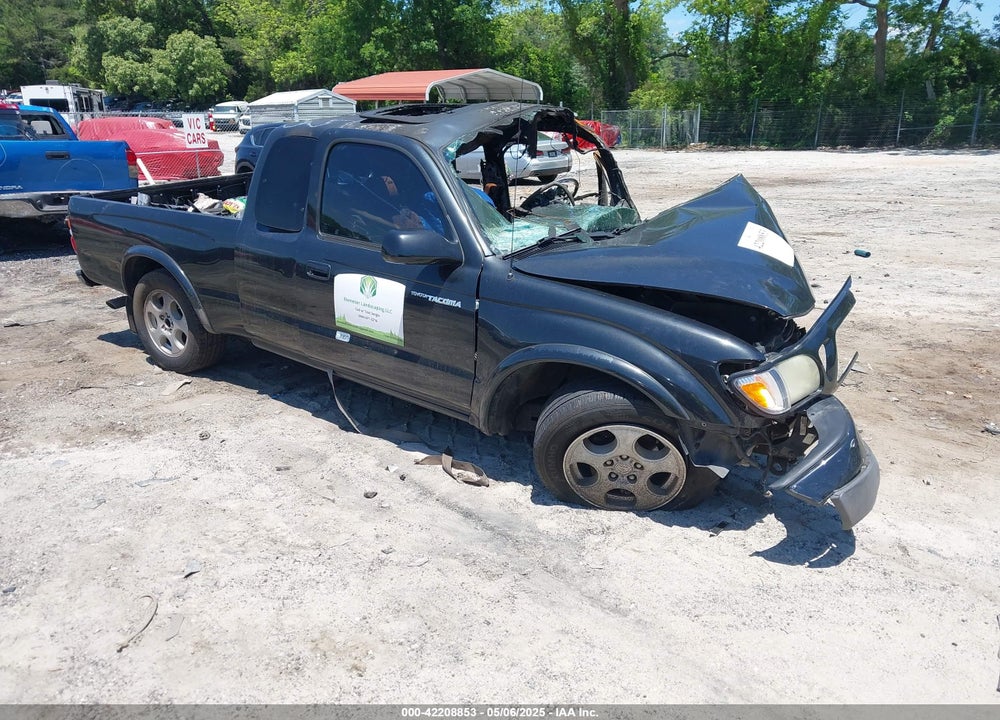 2001 TOYOTA TACOMA S-RUNNER VIN: 5TEVN52N41Z735742