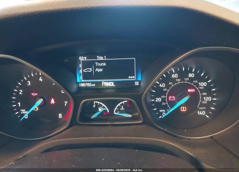 2017 FORD FOCUS VIN: 1FADP3F25HL229331