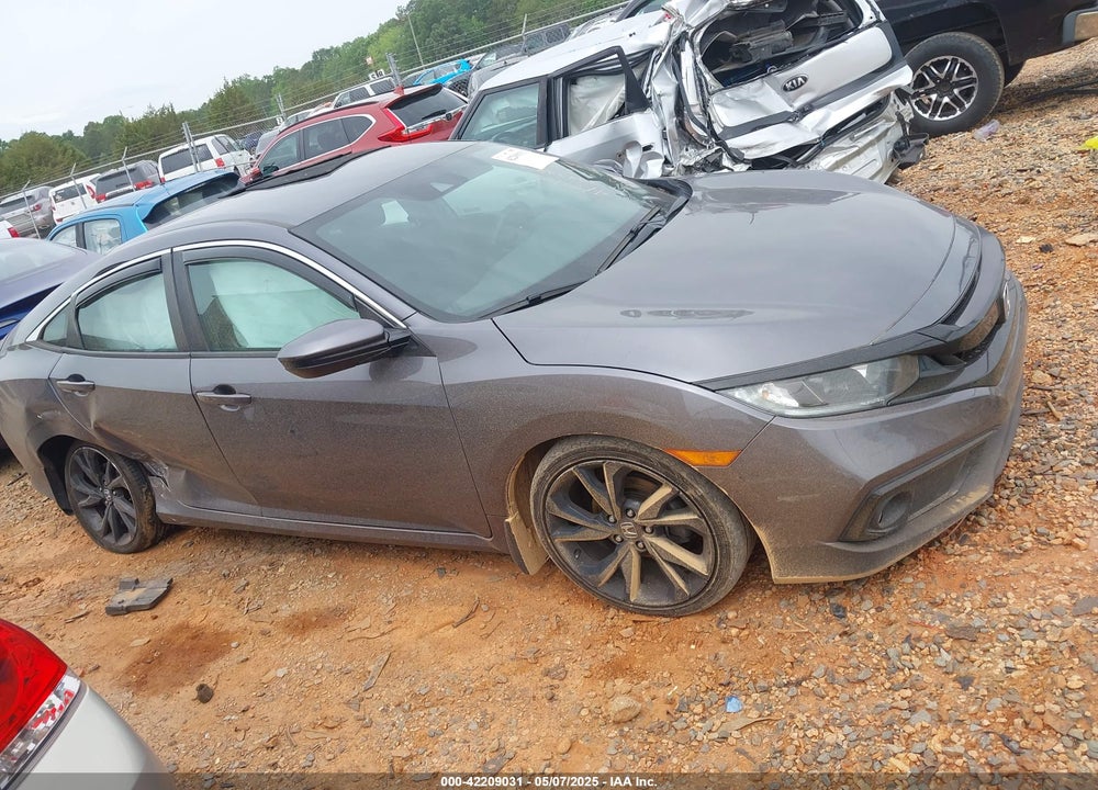 2019 HONDA CIVIC VIN: 2HGFC2F83KH562064