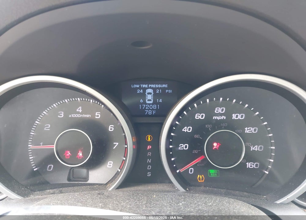 2012 ACURA TL 3.5 VIN: 19UUA8F5XCA036410