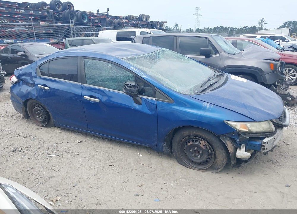 2013 HONDA CIVIC VIN: 19XFB2F51DE095698