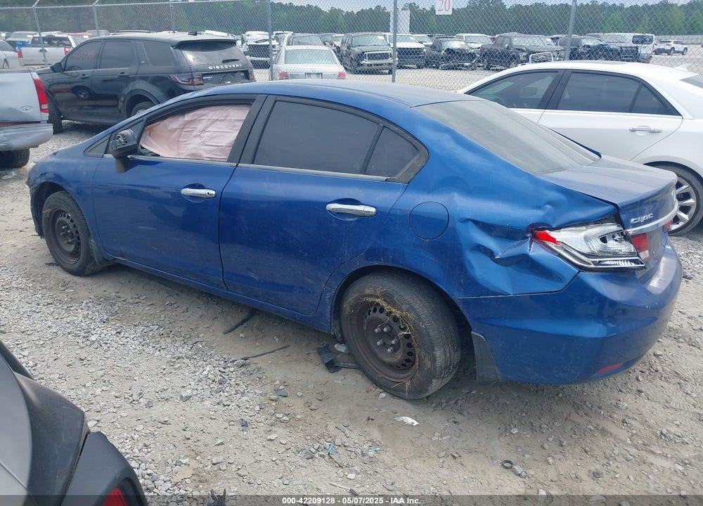 2013 HONDA CIVIC VIN: 19XFB2F51DE095698