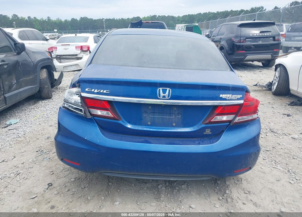 2013 HONDA CIVIC VIN: 19XFB2F51DE095698