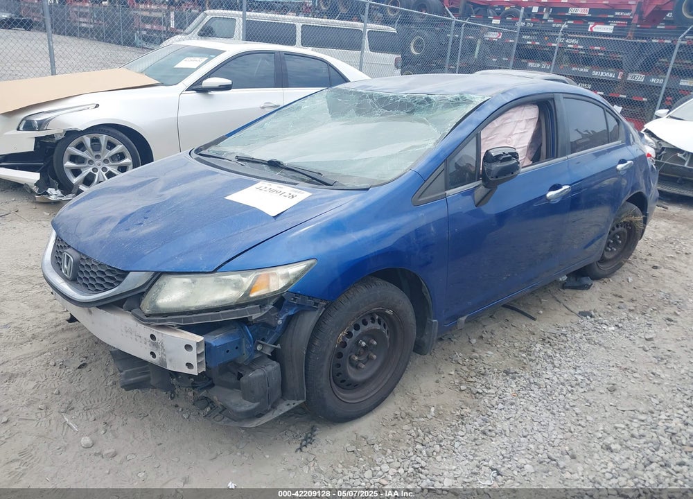 2013 HONDA CIVIC VIN: 19XFB2F51DE095698