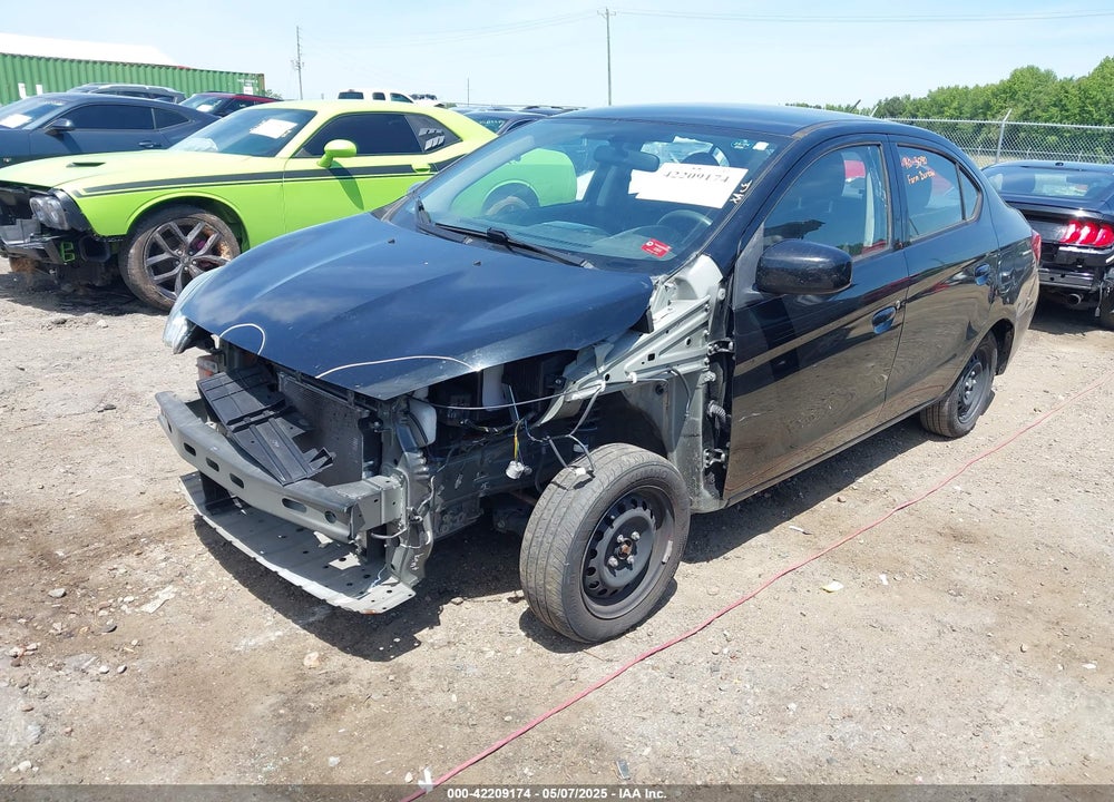 2020 MITSUBISHI MIRAGE G4 ES VIN: ML32F3FJ0LHF11387