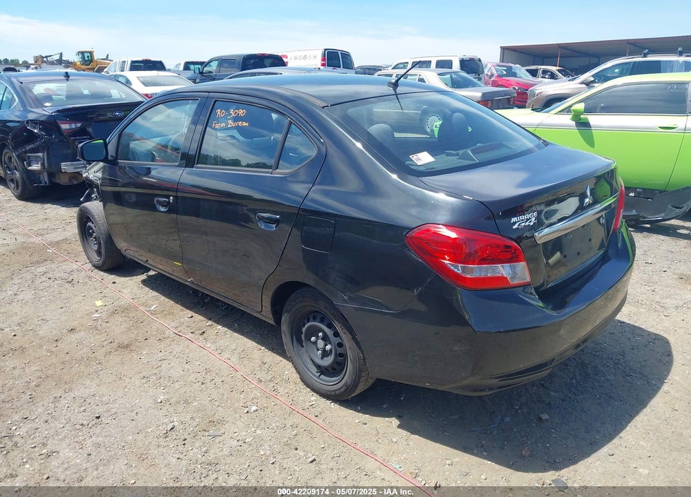 2020 MITSUBISHI MIRAGE G4 ES VIN: ML32F3FJ0LHF11387