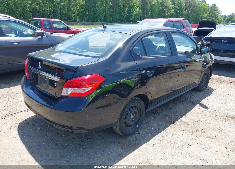 2020 MITSUBISHI MIRAGE G4 ES VIN: ML32F3FJ0LHF11387