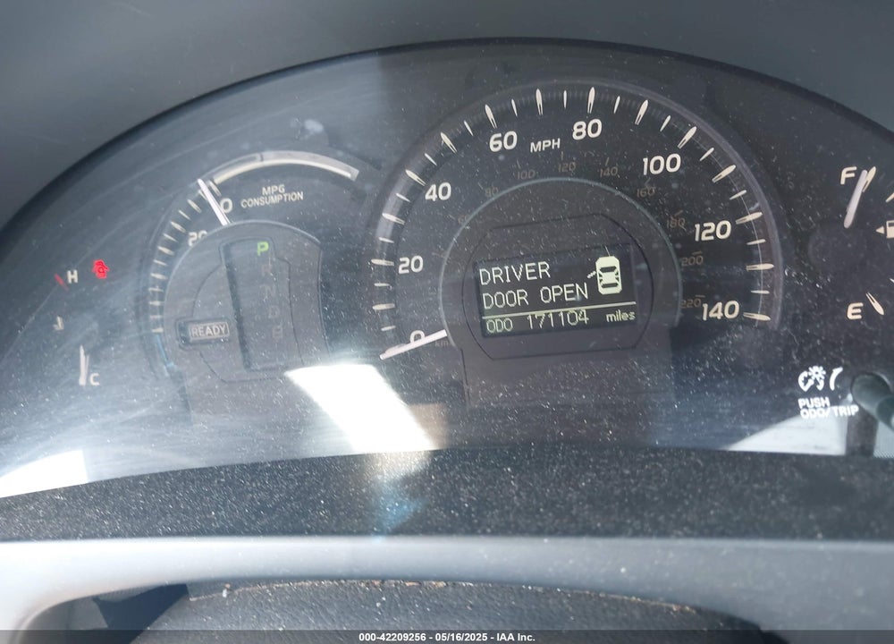 2007 TOYOTA CAMRY HYBRID VIN: JTNBB46K773030250