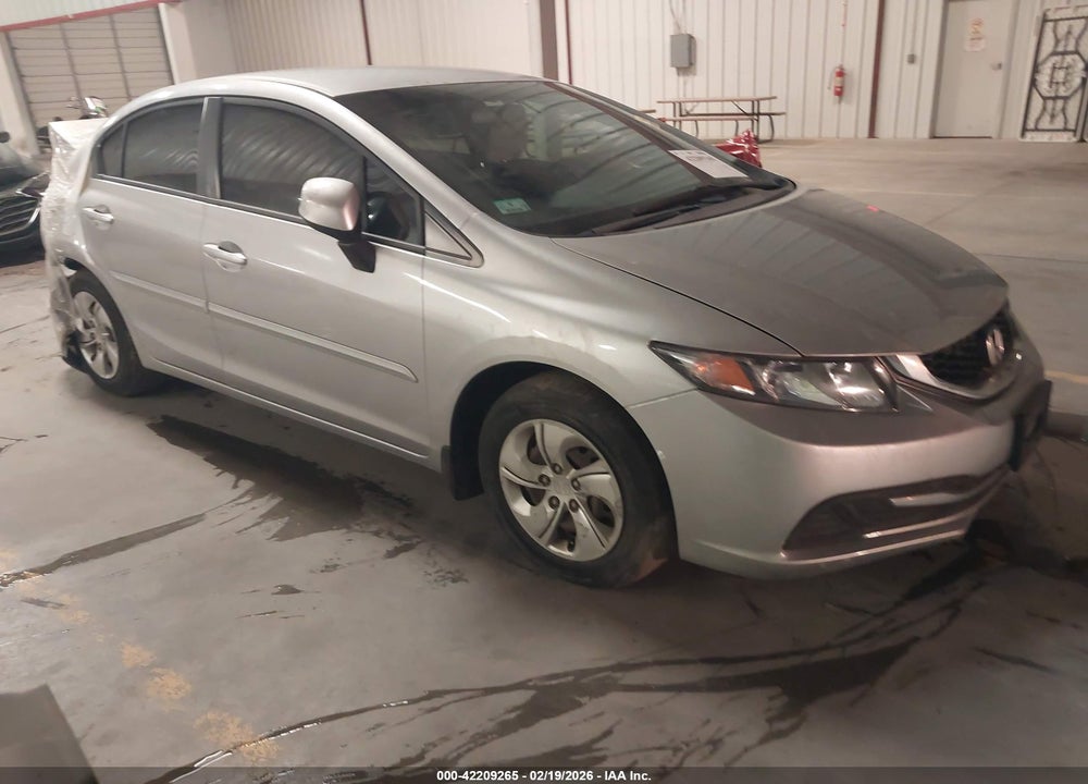 2013 HONDA CIVIC LX VIN: 2HGFB2F55DH587415