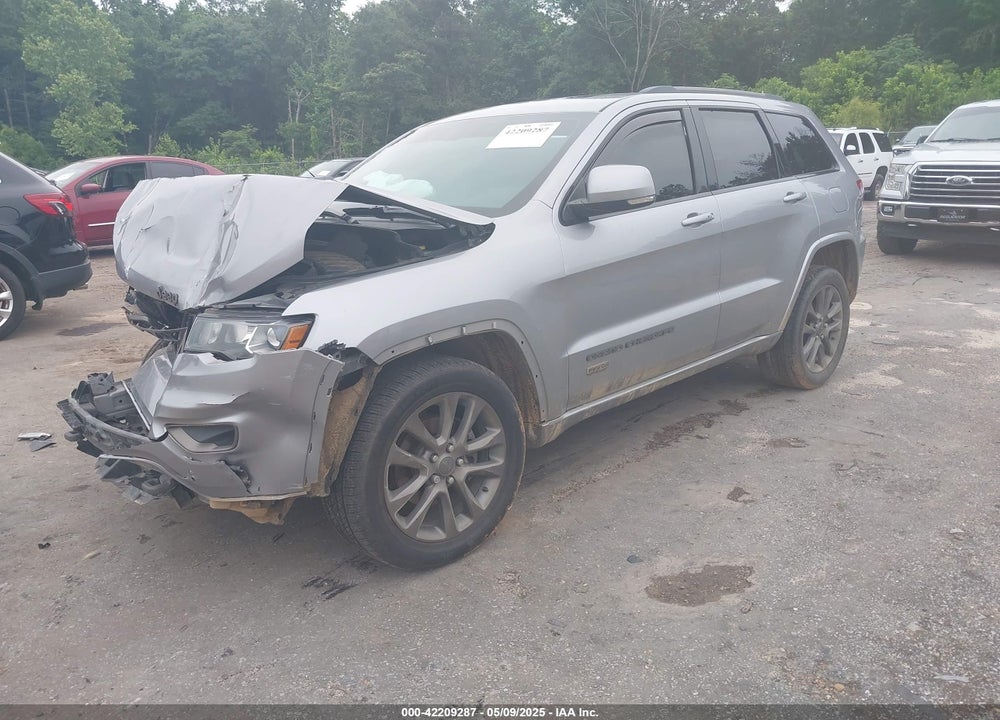 2016 JEEP GRAND CHEROKEE VIN: 1C4RJFBG4GC480845