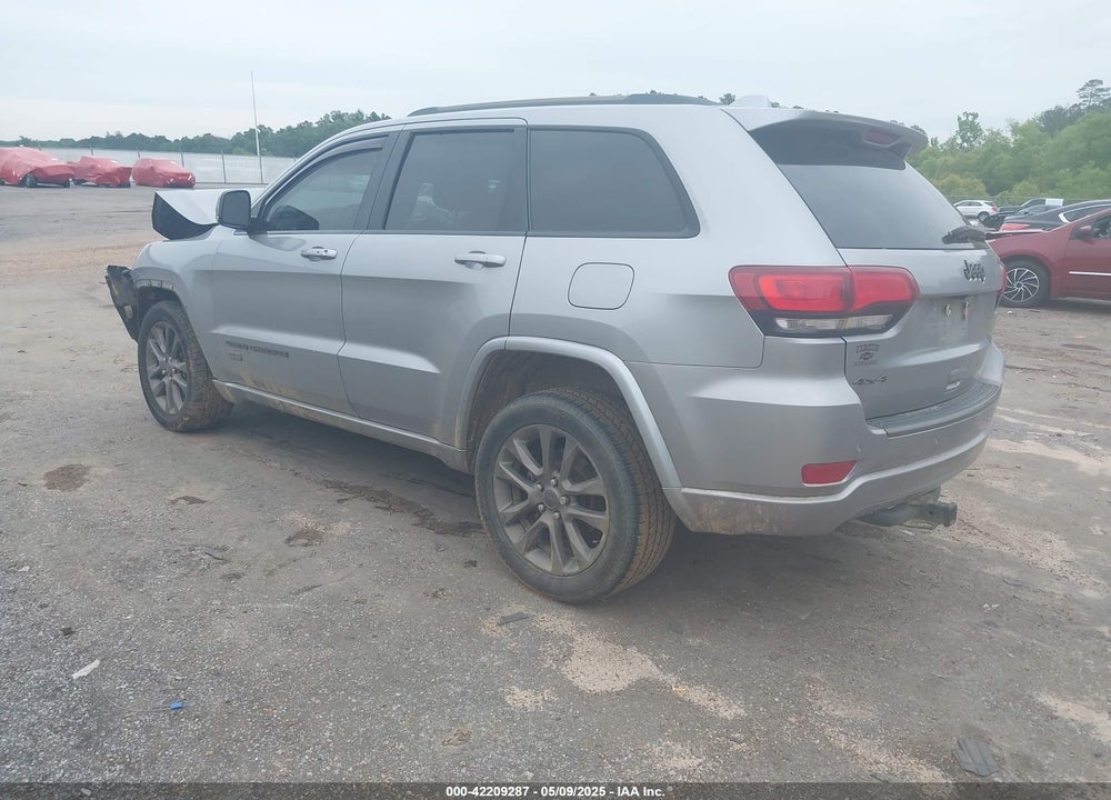 2016 JEEP GRAND CHEROKEE VIN: 1C4RJFBG4GC480845