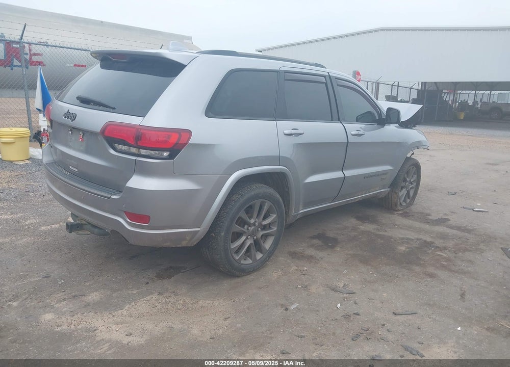 2016 JEEP GRAND CHEROKEE VIN: 1C4RJFBG4GC480845