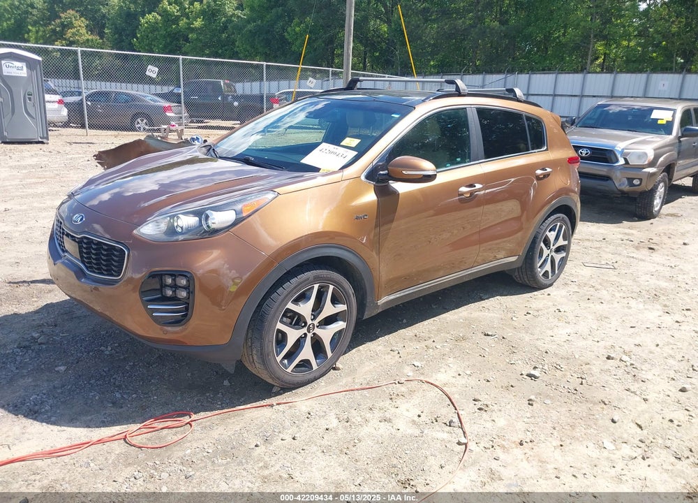 2018 KIA SPORTAGE SX TURBO VIN: KNDPRCA60J7371581