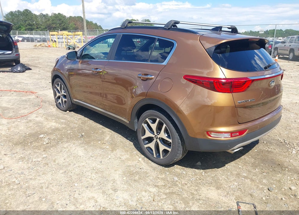 2018 KIA SPORTAGE SX TURBO VIN: KNDPRCA60J7371581