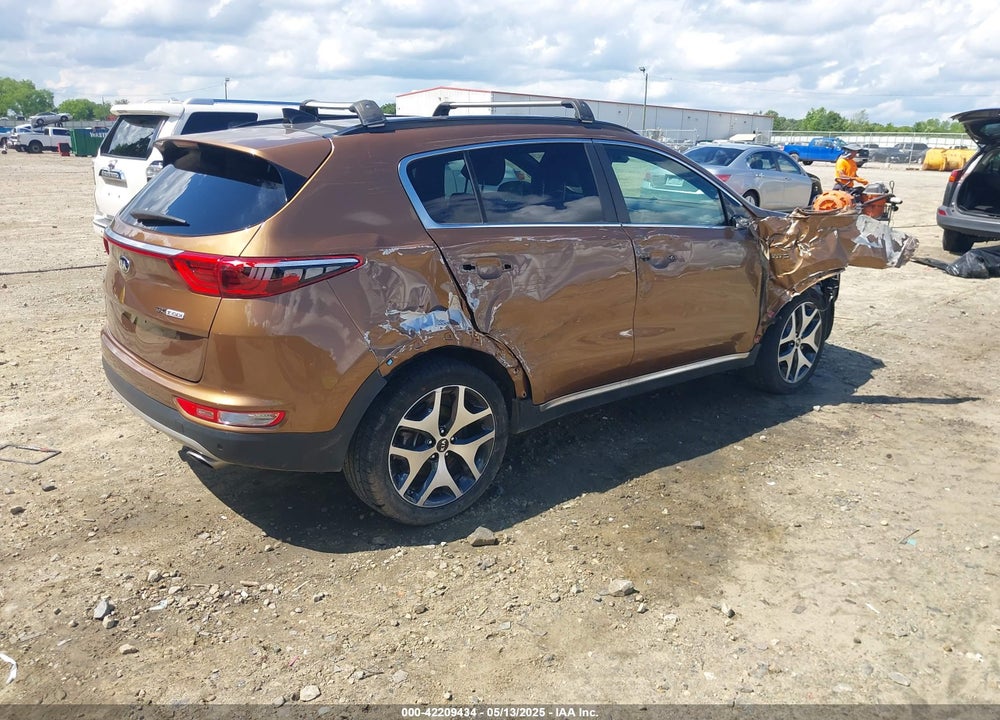 2018 KIA SPORTAGE SX TURBO VIN: KNDPRCA60J7371581