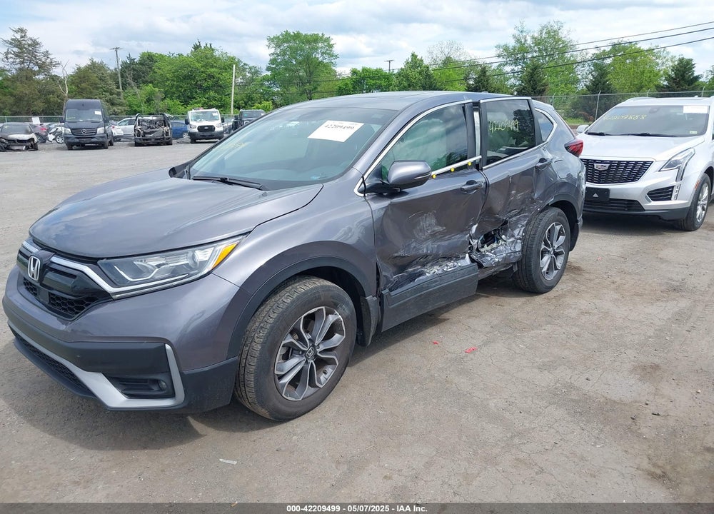 2022 HONDA CR-V 2WD EX-L VIN: 5J6RW1H8XNA019768